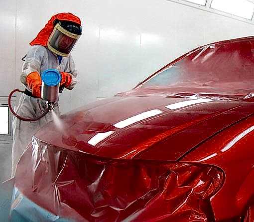 Покраска капота. Автосервис Автоформен Покраска капота. Автосервис Автоформен