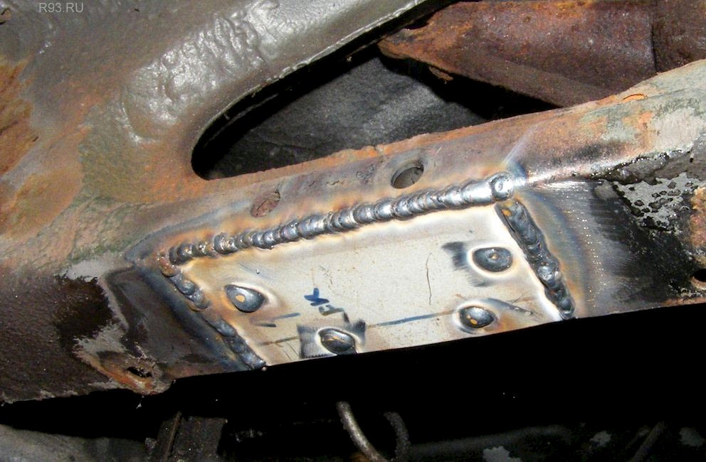 Замена лонжерона Замена лонжерона