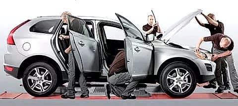 сервисное обслуживание автомобилей